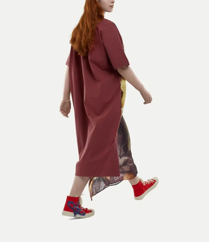Dresses Women Vivienne Westwood Kiss Swing Dress In Brown