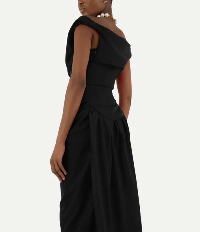 Dresses Women Vivienne Westwood Long Ginnie Pencil Dress In Black