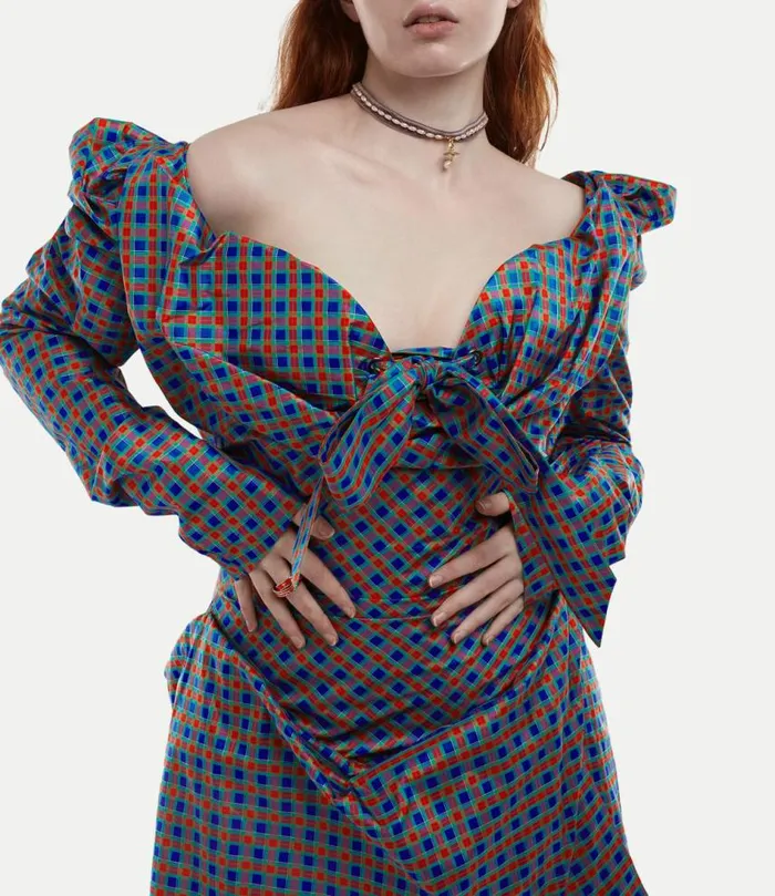 Dresses Women Vivienne Westwood LongSleeve Iwona Dress In Multi