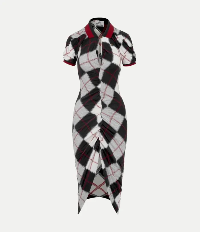Dresses Women Vivienne Westwood Pulling Dress In Argyle