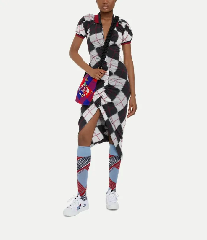 Dresses Women Vivienne Westwood Pulling Dress In Argyle