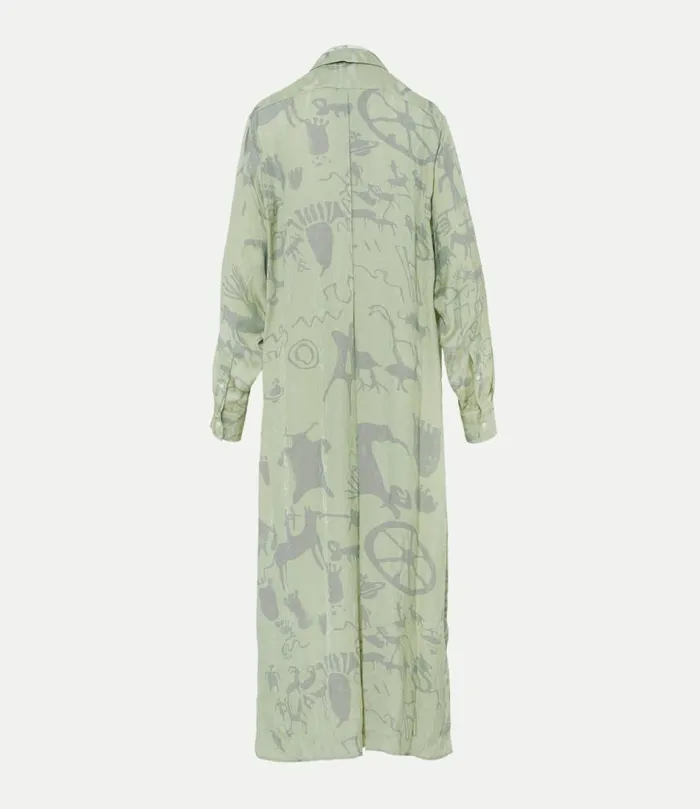 Dresses Women Vivienne Westwood Vw Shirt Dress In Cavemen