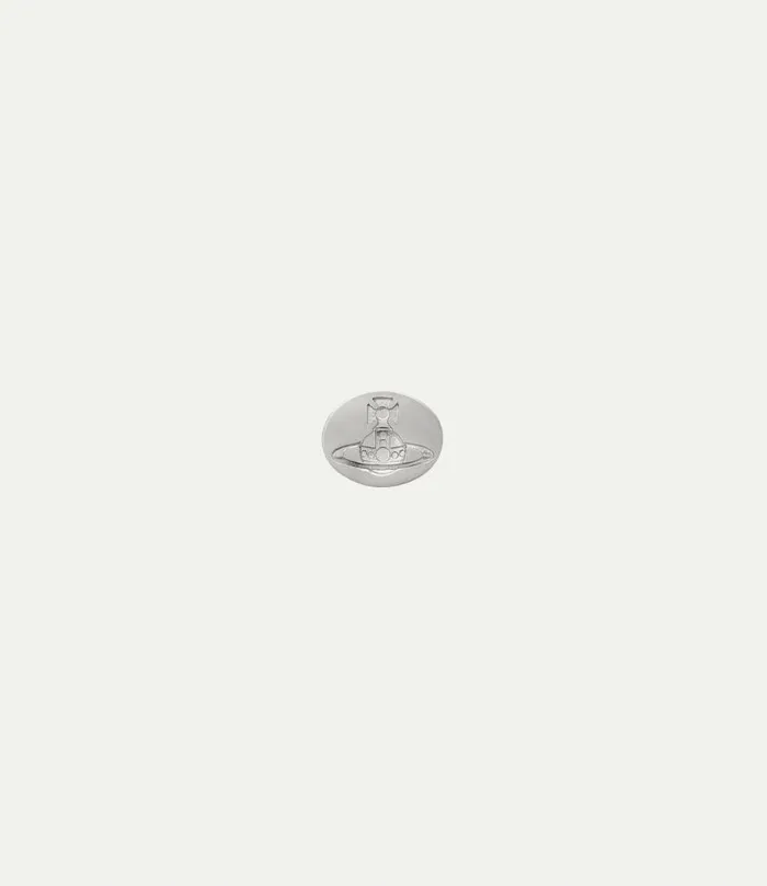 Earrings Men Vivienne Westwood Man Janus Single Stud In Platinum