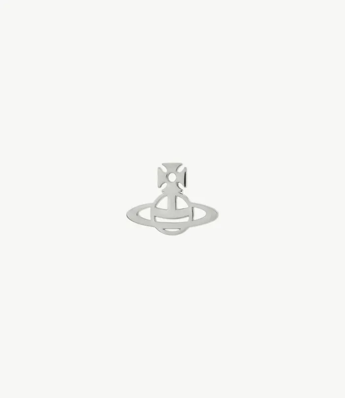 Earrings Men Vivienne Westwood Man Lucy Single Stud In Platinum