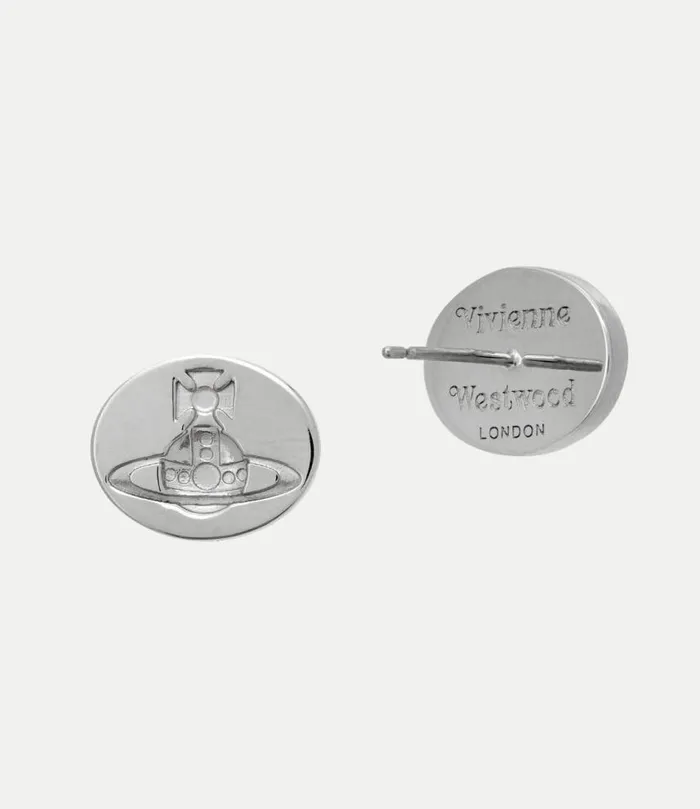 Earrings Women Vivienne Westwood Janus Earrings In Platinum