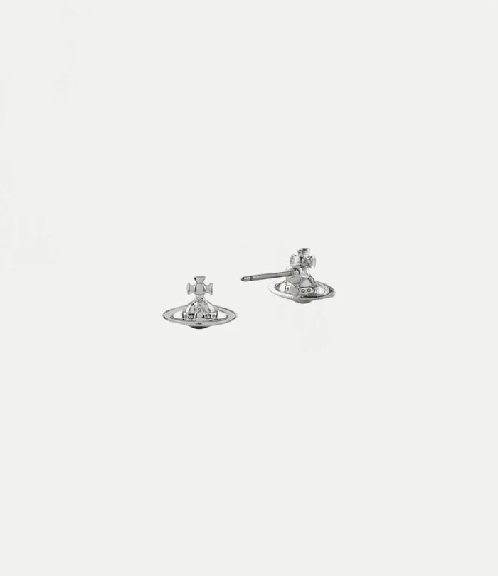 Earrings Women Vivienne Westwood Lorelei Stud Earrings In Platinum