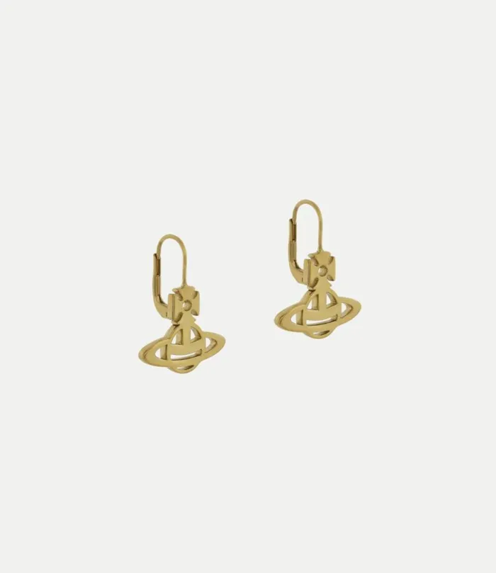 Earrings Women Vivienne Westwood Lucy Drop Earrings In Gold