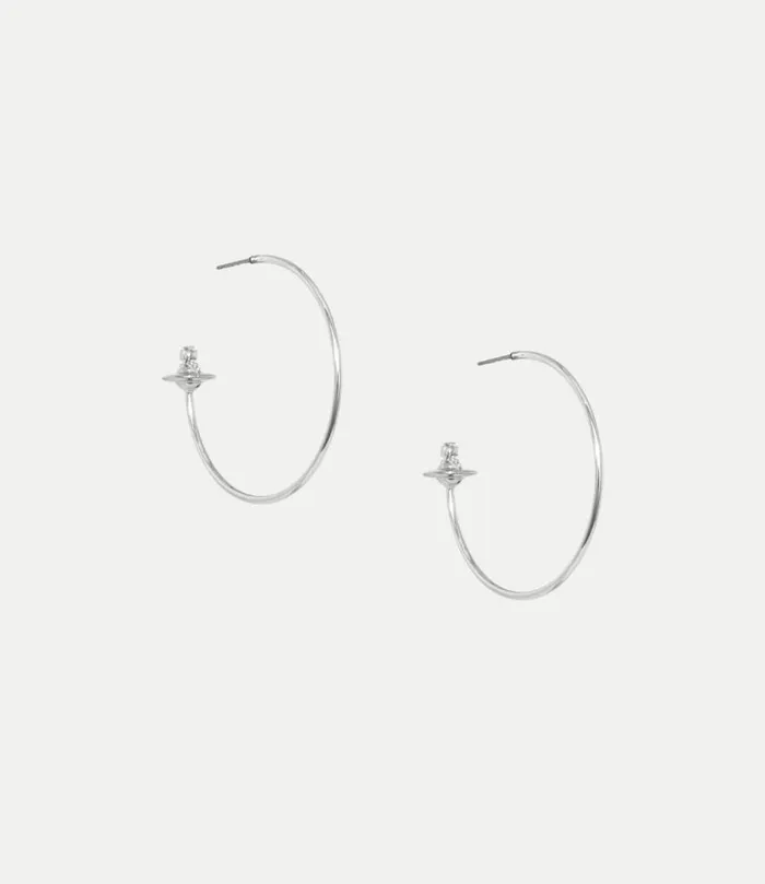 Earrings Women Vivienne Westwood Rosemary Earrings In Platinum