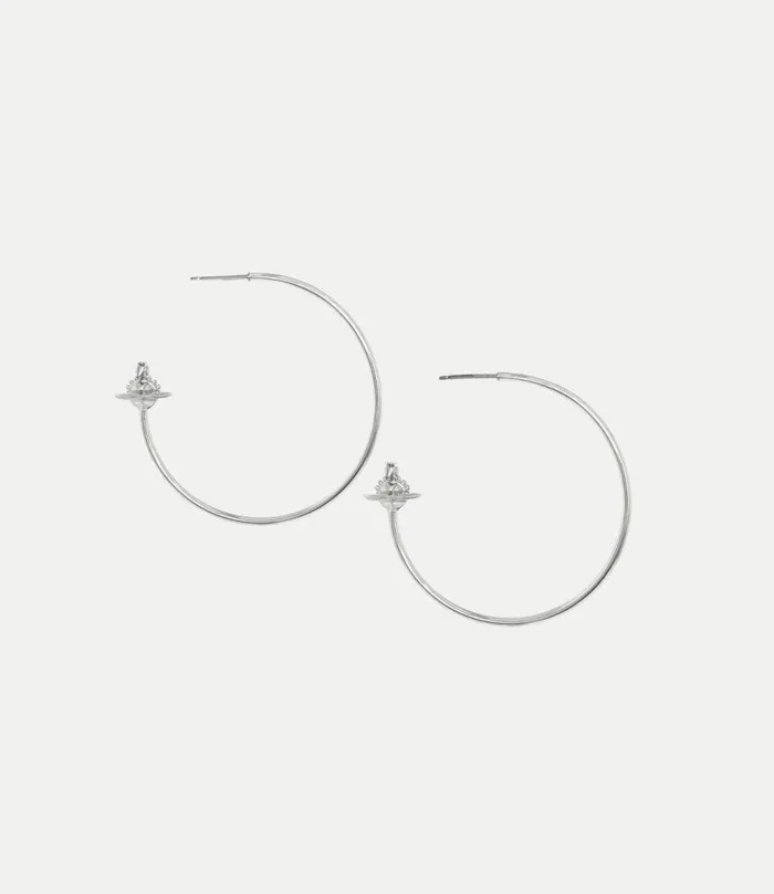 Earrings Women Vivienne Westwood Rosemary Earrings In Platinum