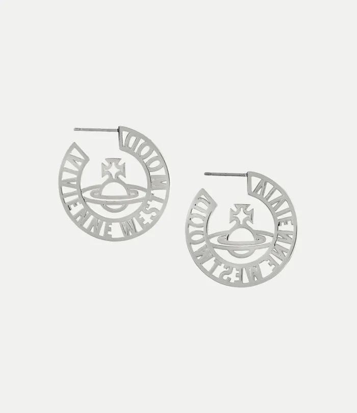 Earrings Women Vivienne Westwood Selma Earrings In Platinum