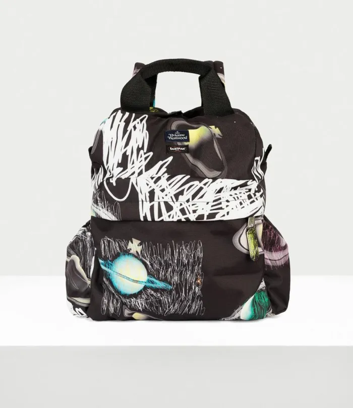 Eastpak WomenMen Vivienne Westwood Eastpak Vw Jessica Backpack In PlanetSPrint Eastpak WomenMen Vivienne Westwood Eastpak Vw Jessica Backpack In PlanetSPrint
