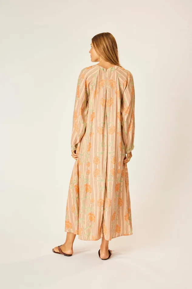 Fiore Maxi Chamomile Apricot Women Natalie Martin Dresses