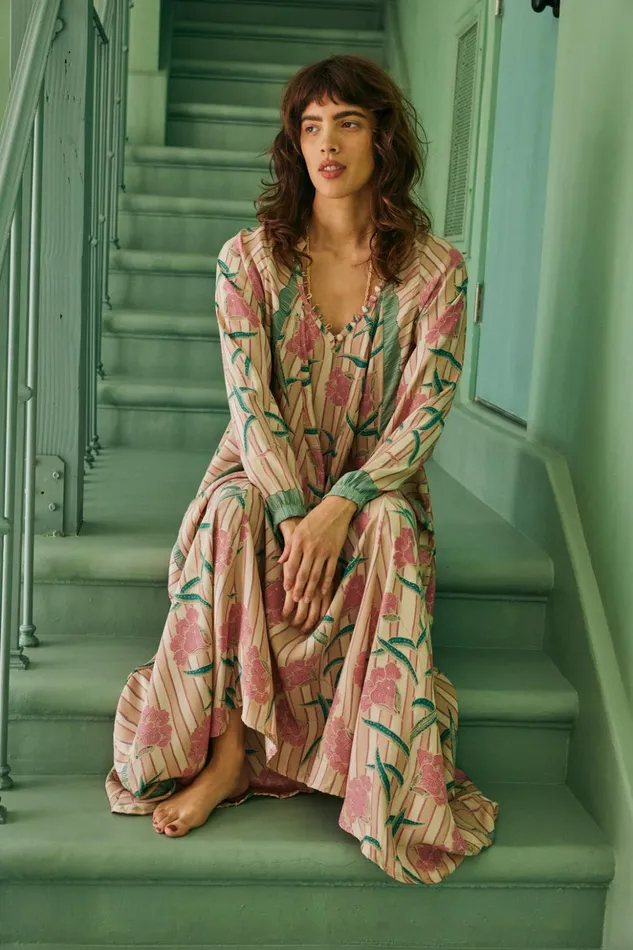 Fiore Maxi Chamomile Rose Women Natalie Martin Dresses