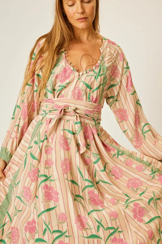 Fiore Maxi Chamomile Rose Women Natalie Martin Dresses