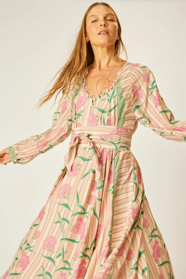 Fiore Maxi Chamomile Rose Women Natalie Martin Dresses