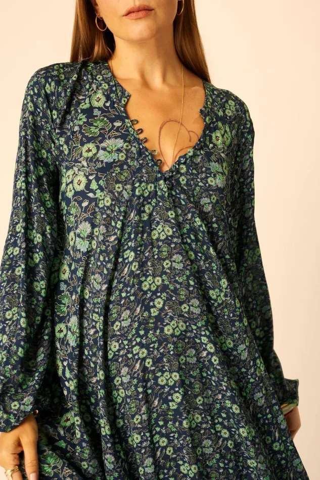 Fiore Maxi Petite Fleur Marine Women Natalie Martin Dresses
