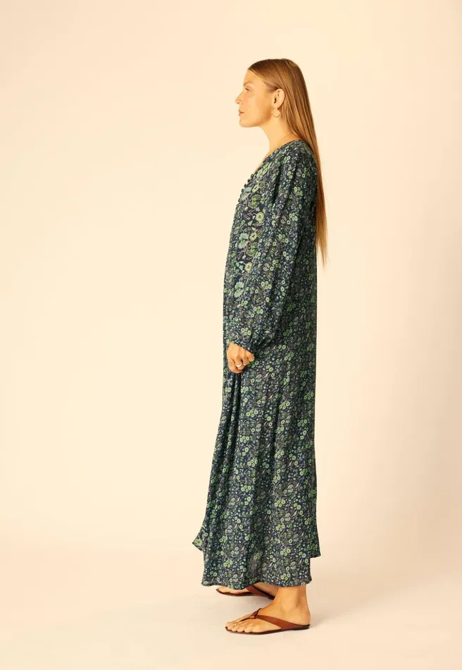 Fiore Maxi Petite Fleur Marine Women Natalie Martin Dresses