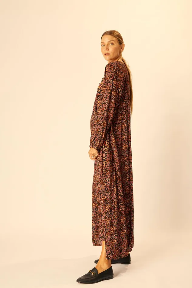 Fiore Maxi Petite Fleur Noire Women Natalie Martin Dresses
