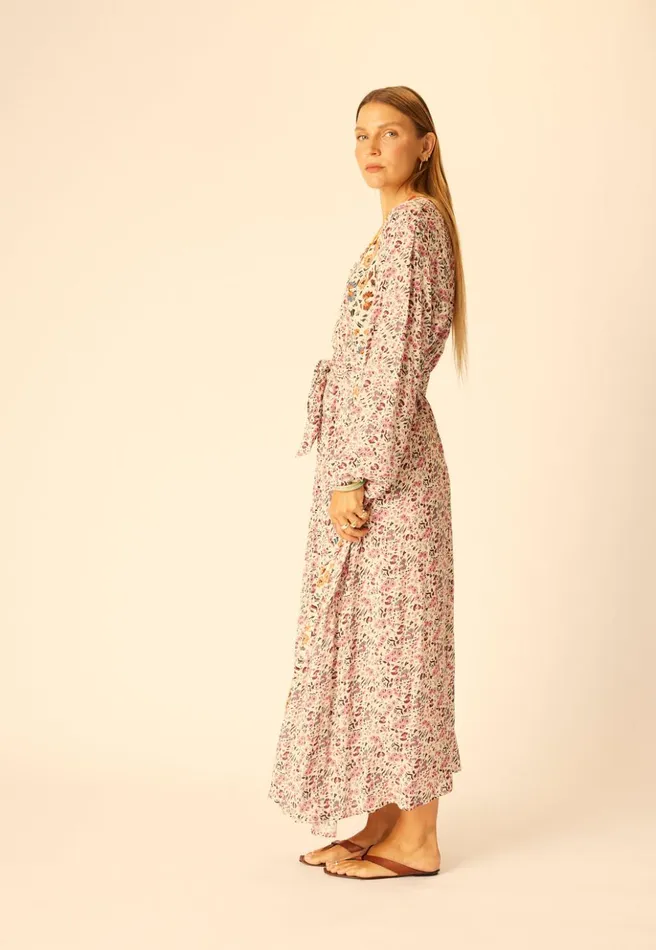 Fiore Maxi Petite Fleur Rose Women Natalie Martin Dresses