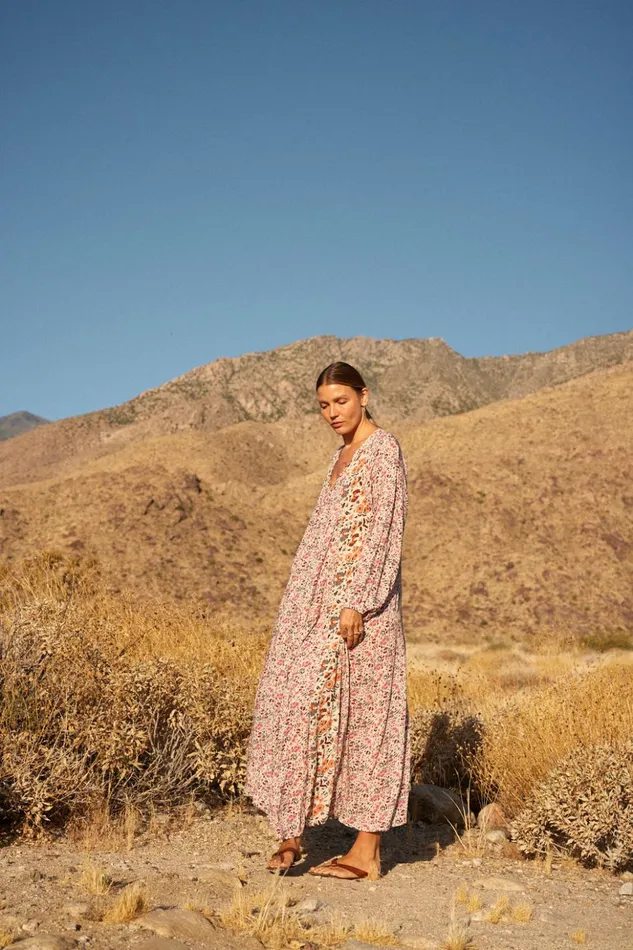 Fiore Maxi Petite Fleur Rose Women Natalie Martin Dresses