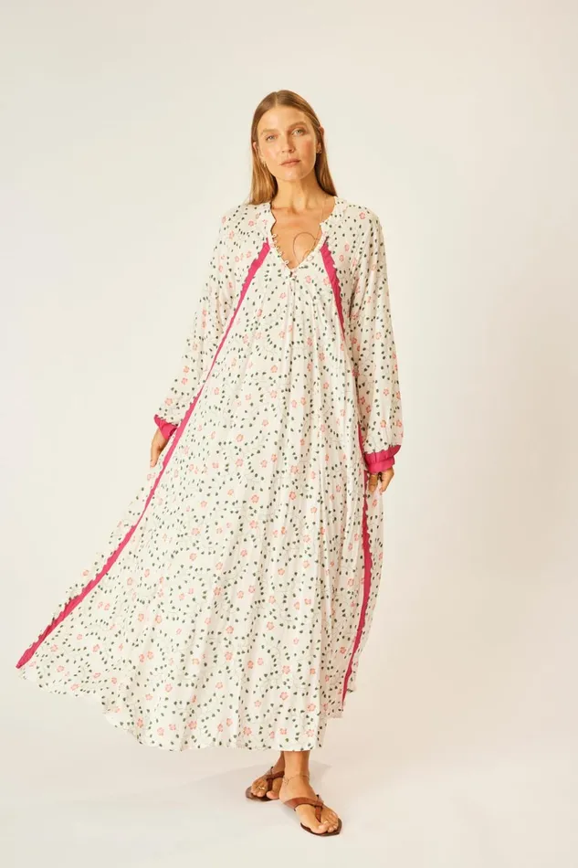 Fiore Maxi Pinwheel Cotton Women Natalie Martin Dresses