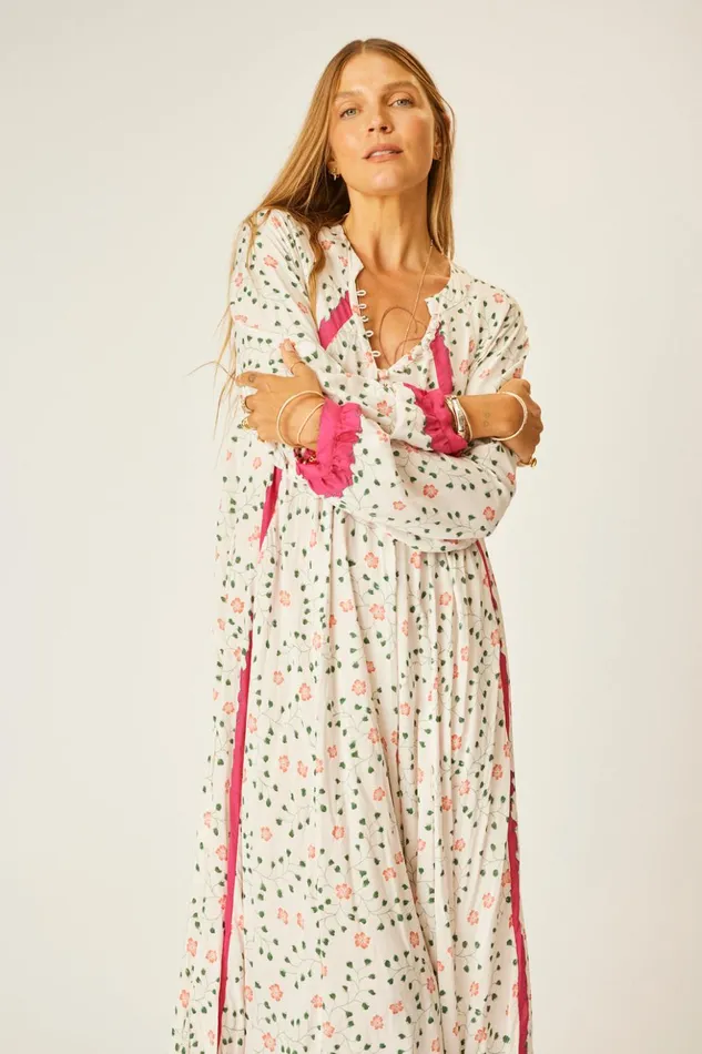 Fiore Maxi Pinwheel Cotton Women Natalie Martin Dresses