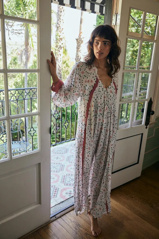 Fiore Maxi Pinwheel Cotton Women Natalie Martin Dresses