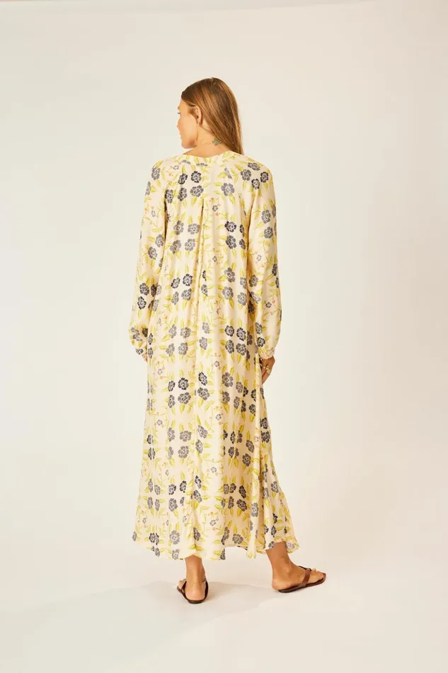 Fiore Maxi Prairie Indigo Women Natalie Martin Dresses