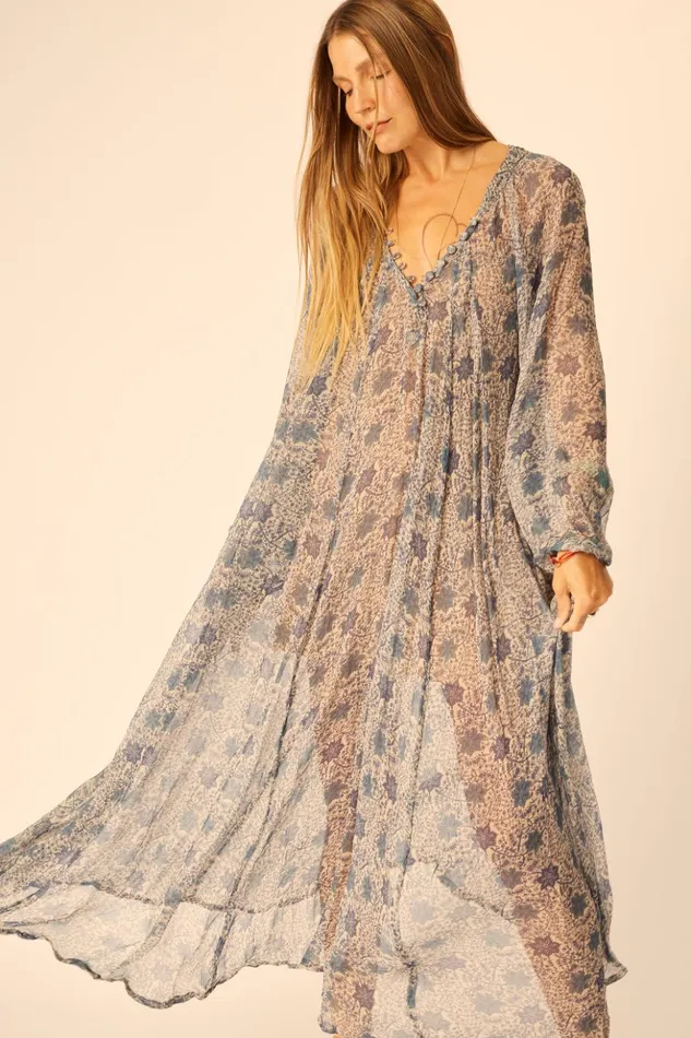 Fiore Maxi Snowflake Sea Women Natalie Martin Dresses