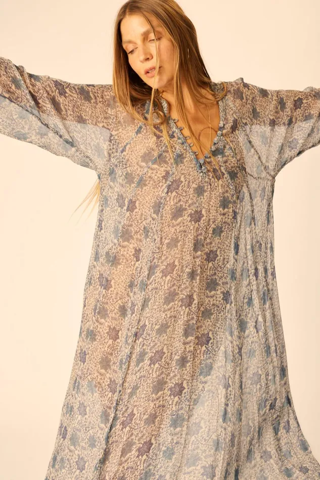 Fiore Maxi Snowflake Sea Women Natalie Martin Dresses