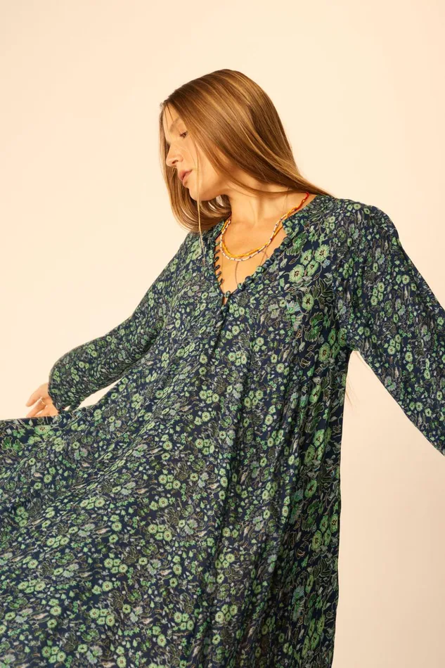 Fiore Short Dress Petite Fleur Marine Women Natalie Martin Dresses