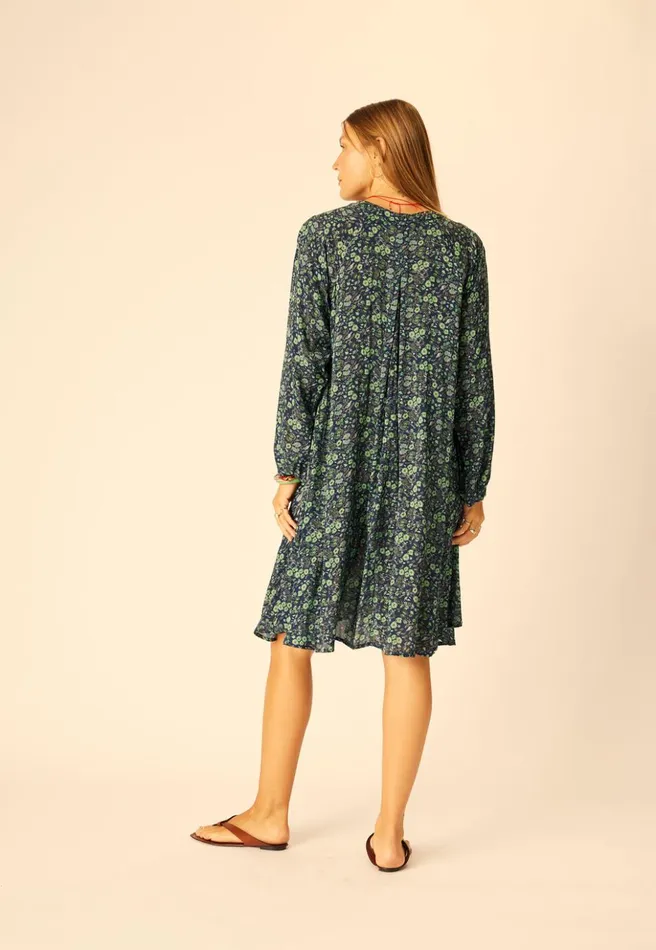Fiore Short Dress Petite Fleur Marine Women Natalie Martin Dresses