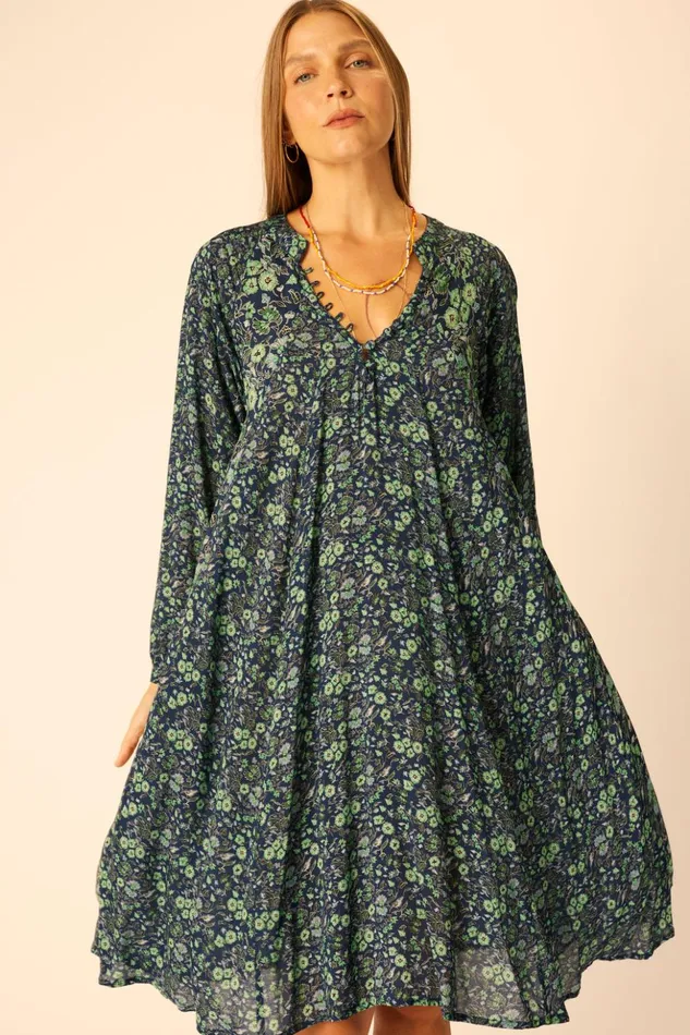 Fiore Short Dress Petite Fleur Marine Women Natalie Martin Dresses