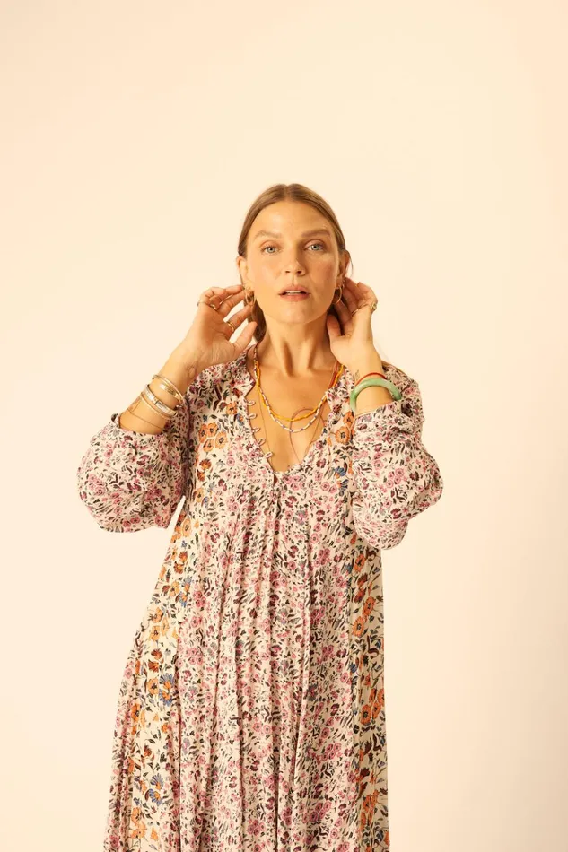Fiore Short Dress Petite Fleur Rose Women Natalie Martin Dresses