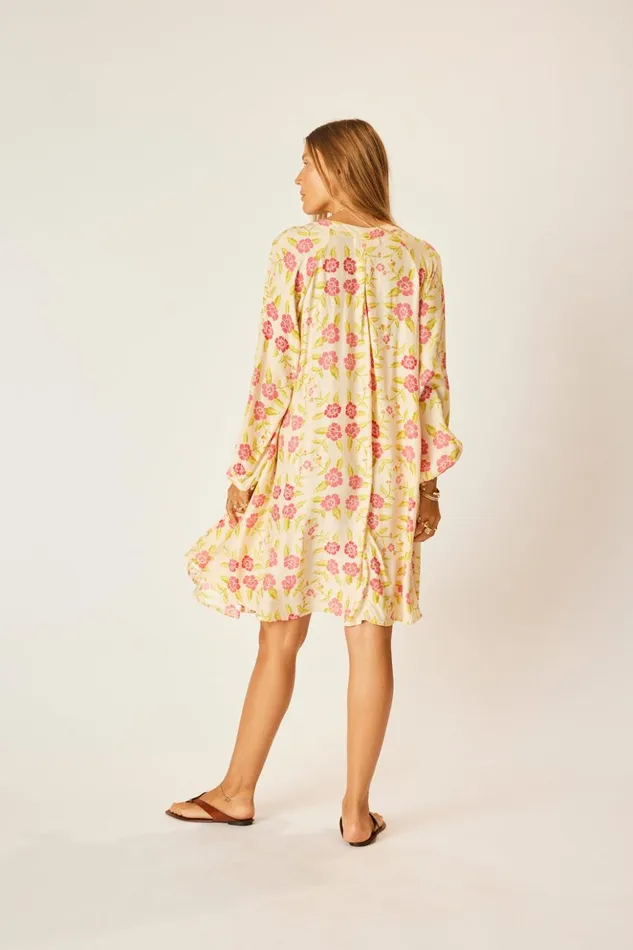 Fiore Short Dress Prairie Dusty Crimson Women Natalie Martin Dresses