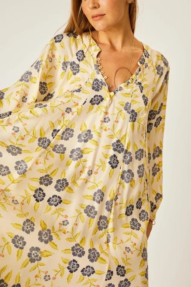 Fiore Short Dress Prairie Indigo Women Natalie Martin Dresses