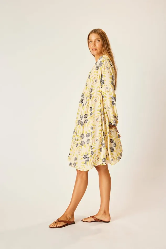 Fiore Short Dress Prairie Indigo Women Natalie Martin Dresses