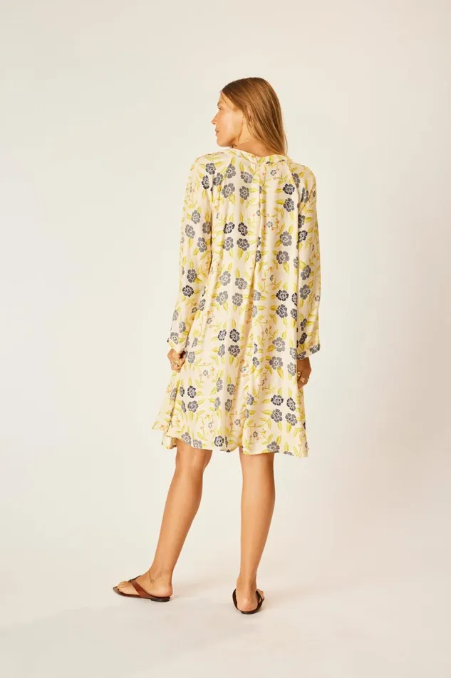 Fiore Short Dress Prairie Indigo Women Natalie Martin Dresses