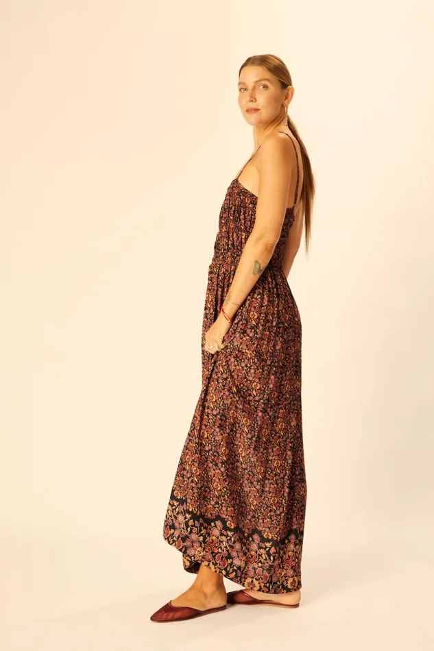 Gina Maxi Petite Fleur Noire Women Natalie Martin Dresses