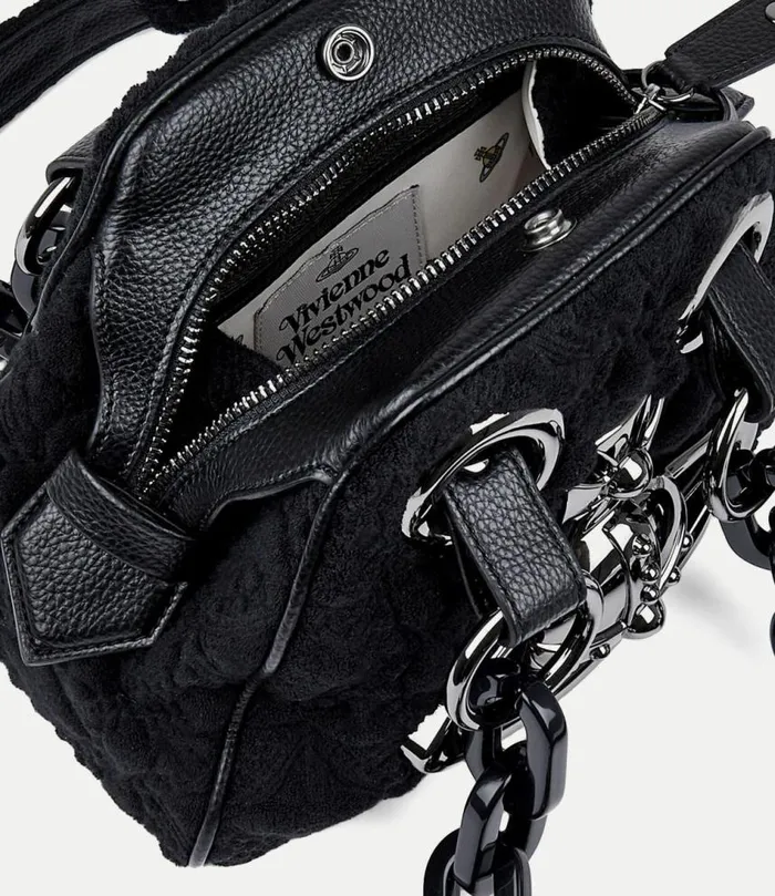 Handbags Women Vivienne Westwood Archive Chain Handbag In Black