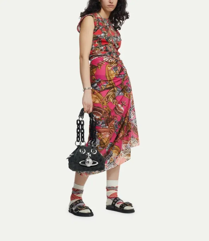 Handbags Women Vivienne Westwood Archive Chain Handbag In Black