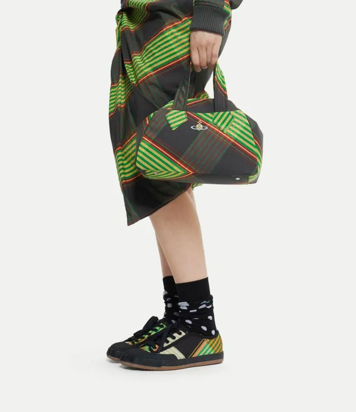 Handbags Women Vivienne Westwood Archive Medium Yasmine Bag In CombatTartan