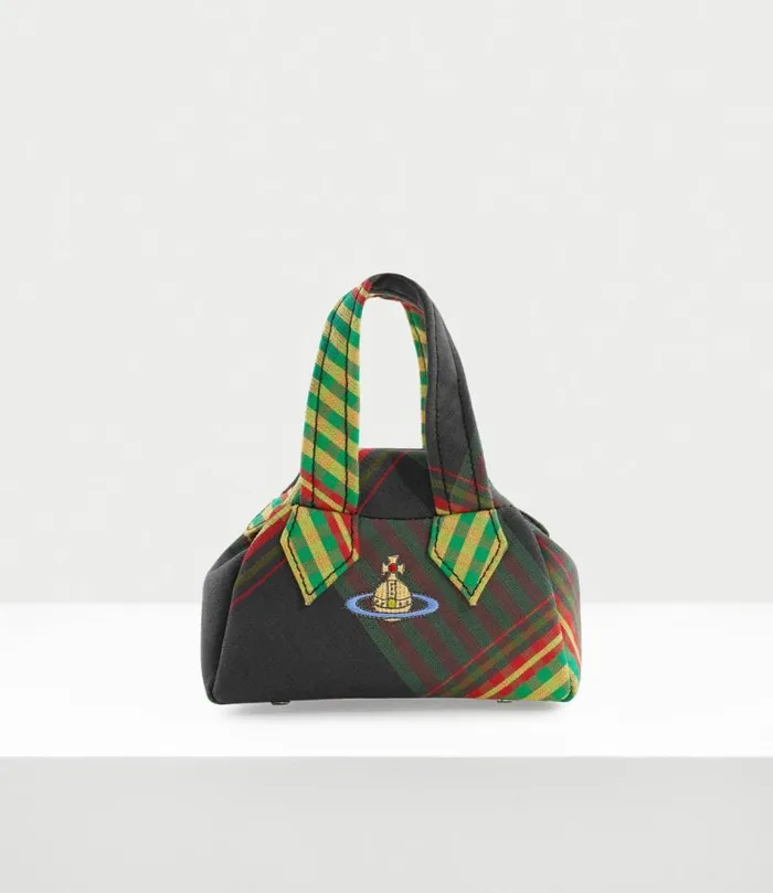 Handbags Women Vivienne Westwood Archive Mini Yasmine Bag In CombatTartan