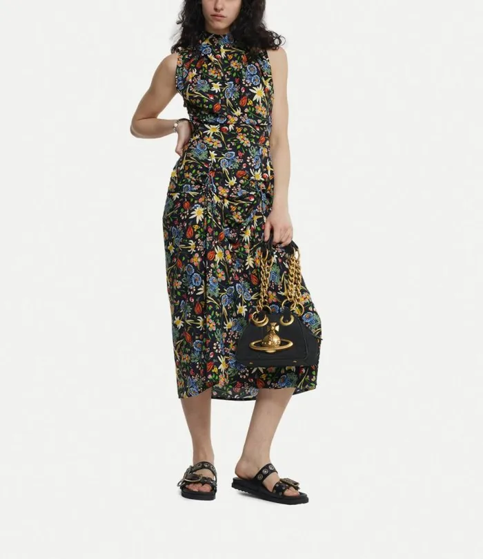 Handbags Women Vivienne Westwood Archive Orb Chain Handbag In Black