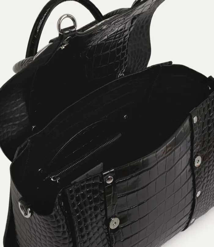 Handbags Women Vivienne Westwood Betty Medium Handbag In Black