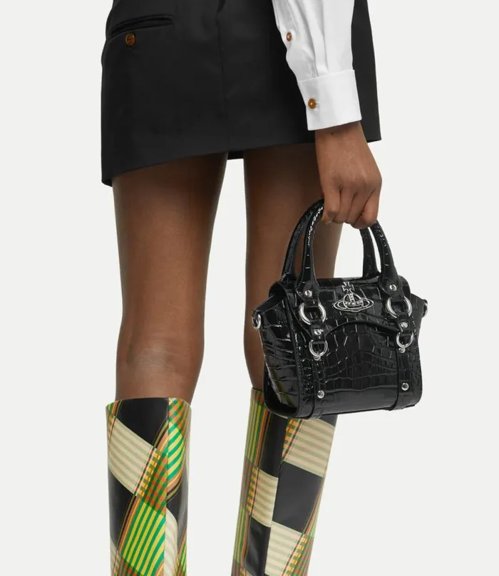 Handbags Women Vivienne Westwood Betty Mini Handbag In Black