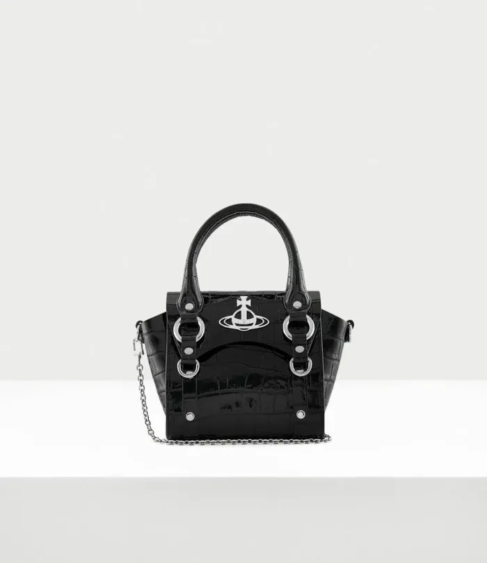 Handbags Women Vivienne Westwood Betty Mini Handbag In Black