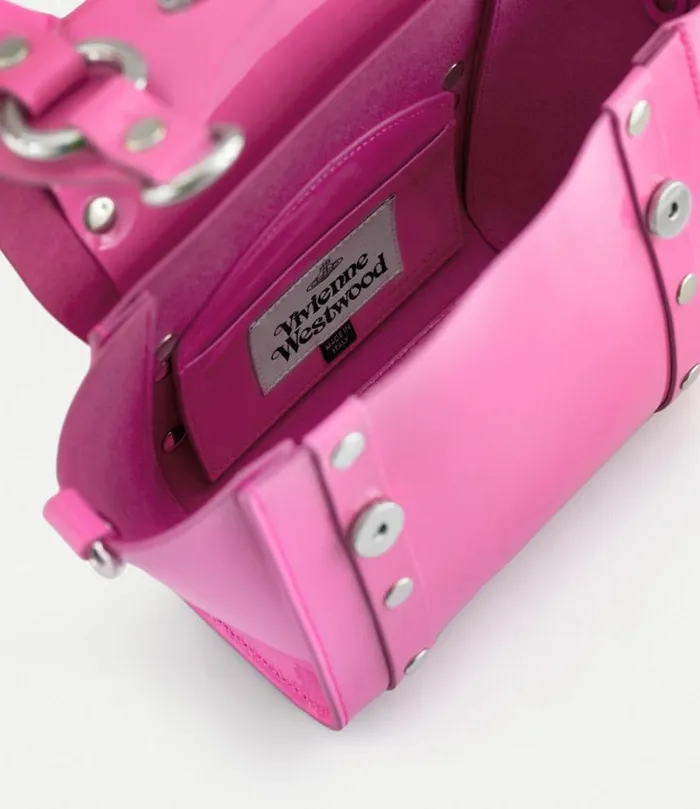 Handbags Women Vivienne Westwood Betty Mini Handbag With Chain In Pink