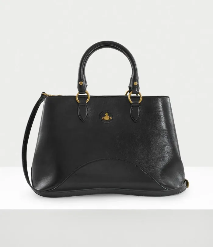 Handbags Women Vivienne Westwood Britney Medium Handbag In Black