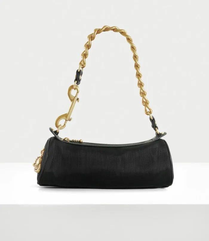 Handbags Women Vivienne Westwood Cylinder Cindy Bag In Black